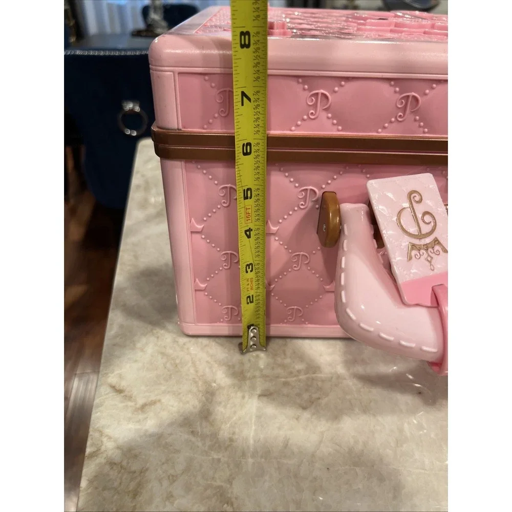 DISNEY PRINCESS TRAVEL VANITY- STYLE COLLECTION- LIGHT UP MAKEUP CASE– PINK